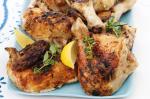 British Greekstyle Barbecued Chicken Recipe Appetizer