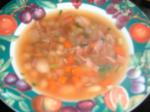 Canadian Low Fat Butter Bean and Ham Soup Dinner