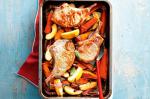 American Pork And Apple Tray Bake With Cider Recipe BBQ Grill