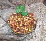 Mexican New Mexico Corn and Black Bean Salad Appetizer