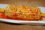 American Grilled Corn With Red Pepper Butter Appetizer
