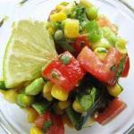 Avocado Corn Salad with Lime Dressing recipe