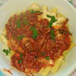 Canadian Pasta with Sauce of Finferli Appetizer