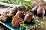 American Grilled Lamb on Rosemary Skewers Recipe 1 Appetizer
