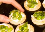 Chilean Rice Crackers with Goat Cheese and Edamame Recipe 1 Dinner