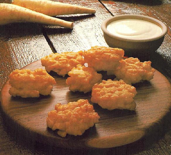 Spanish Parsnip F Riiters Appetizer