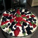 Lemon Curd Trifle with Fresh Berries recipe