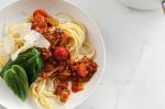 American Spaghetti With Lentil Bolognese Recipe Appetizer