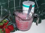 American Strawberry Salt Scrub Dessert