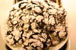 American Double Chocolate Krinkle Fudge Cookies Dessert