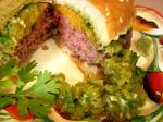 Chilean Chile Sirloin Burgers With Salsa Verde Appetizer