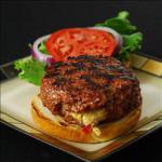 American Pimento Cheese Stuffed Burger BBQ Grill