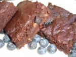 American Low Fat Blueberry Brownies Dessert