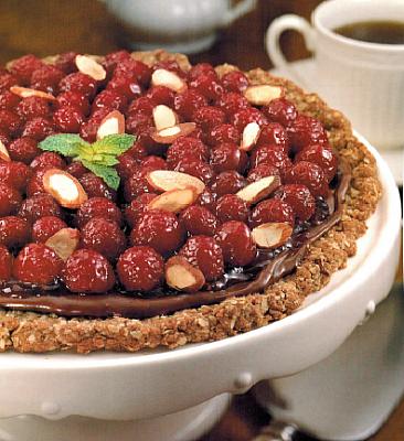 Australian Raspberry Almond Tart Dessert