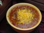 American Beef Chili With Ancho Red Beans and Chocolate Breakfast