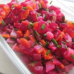 Russian Russian Salad Beet and Potatoes Appetizer