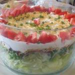 Russian Layer Salad 8 Appetizer