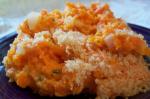 American Cheesy Mashed Carrots Appetizer