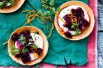 Canadian Beetroot And Goats Cheese Tartlets Recipe Dinner