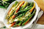 Canadian Braised Baby Spring Vegetables Recipe Appetizer