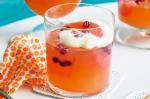 Canadian Grapefruit And Rose Jellies With Prosecco Sabayon Recipe Dessert