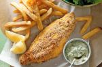 Canadian Polenta Fish And Chips With Tartare Sauce Recipe Appetizer