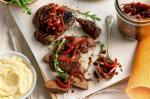 Canadian Seared Steak With Sweet Relish Recipe Appetizer