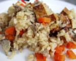 Japanese Kayaku Gohan rice With Vegetables Dinner
