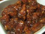 Chinese Ginger Orange Chicken Wings Appetizer