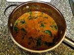 American Hearty Lentil Soup With Spinach  Vegetarian Version Appetizer