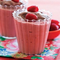Canadian Chocolate Raspberry Shake Drink
