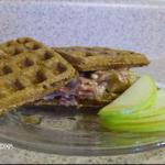 American Apple-oatmeal Waffles Dessert