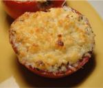 American Broiled Tomatoes With Cheese Appetizer