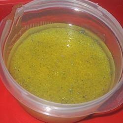 American Vinaigrette with Poppy Seeds Dessert