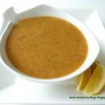 Lentil Soup Creamy and Spicy recipe