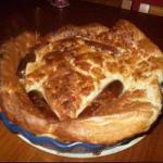 American Sausages in Earth Soufle toad in the Hole Appetizer