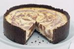 American Chocolate Swirled Baked Cheesecake Recipe Dessert