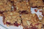 American Almond Raspberry Squares Dessert