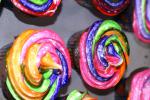 American Swirled Icing for Cupcakes Dessert