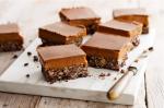 American Chocolate Crackle Peanut Caramel Slice Recipe Dessert