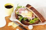 American Ploughmans Lunch Sandwich Recipe Appetizer