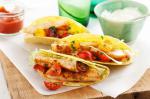 American Spicy Fish Tacos With Fresh Tomato Salsa Recipe Appetizer