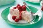 American White Choc And Raspberry Icecream Recipe Dessert