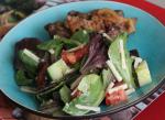 Canadian Mediterranean Salad With Homemade Dressing Appetizer