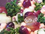 Canadian Broccoli Grape and Chickpea Salad Appetizer