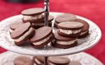 American Chocolate Sandwich Cookies with Peppermint Buttercream Filling Recipe Dessert
