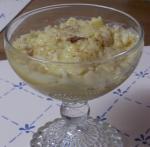 American Greek Lemonrice Pudding Dessert