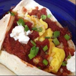 Mexican Entomatadas with Egg Dinner