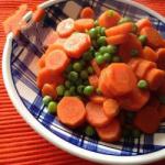 Chilean Carrots and Peas Appetizer