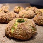 British Zucchini Meatballs Spicy to the Oven without Gluten Appetizer